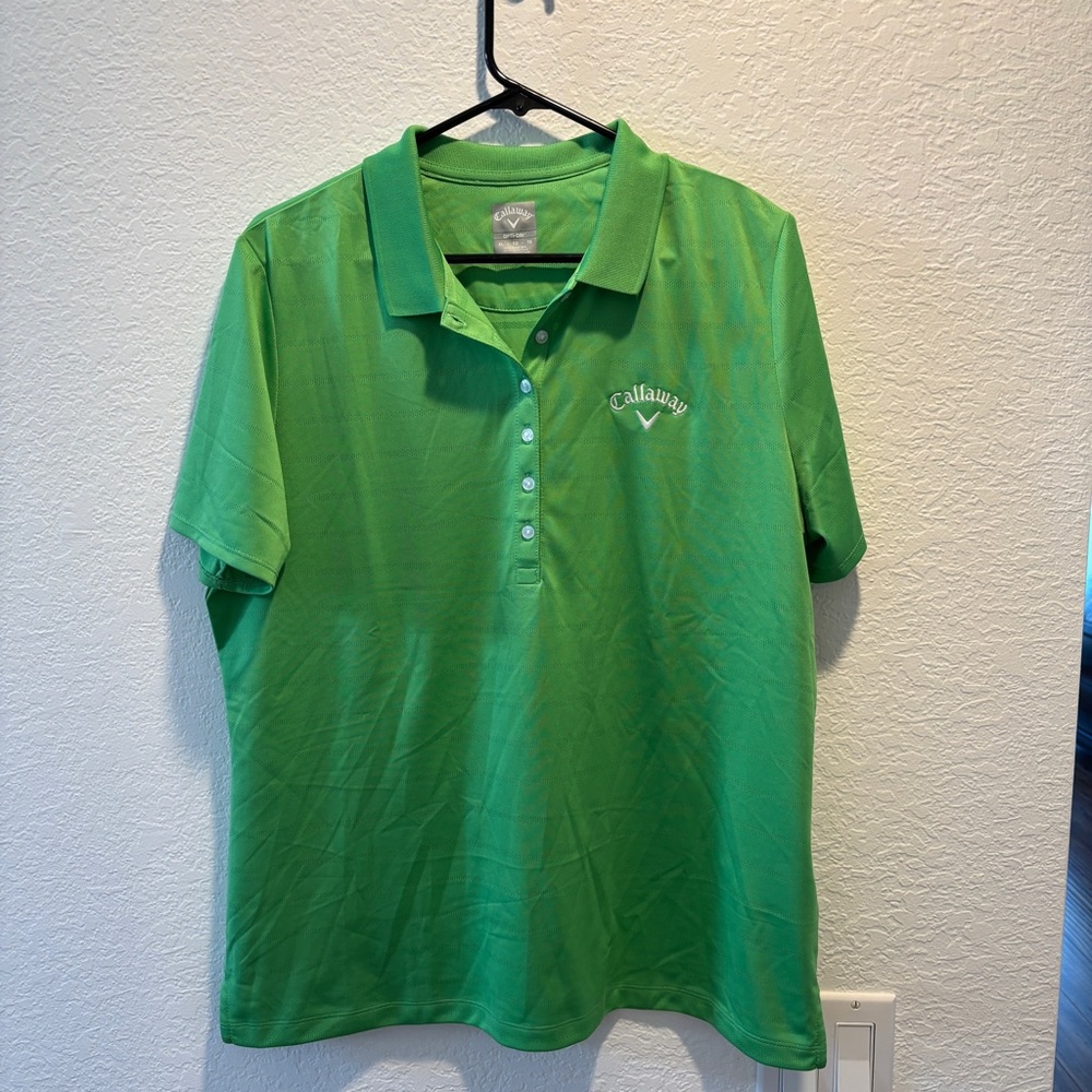 Callaway Women’s Green Polo Shirt XL